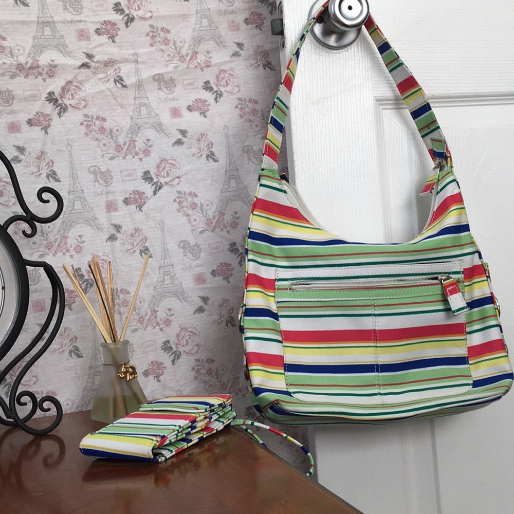 Women’s Festival Striped Purse